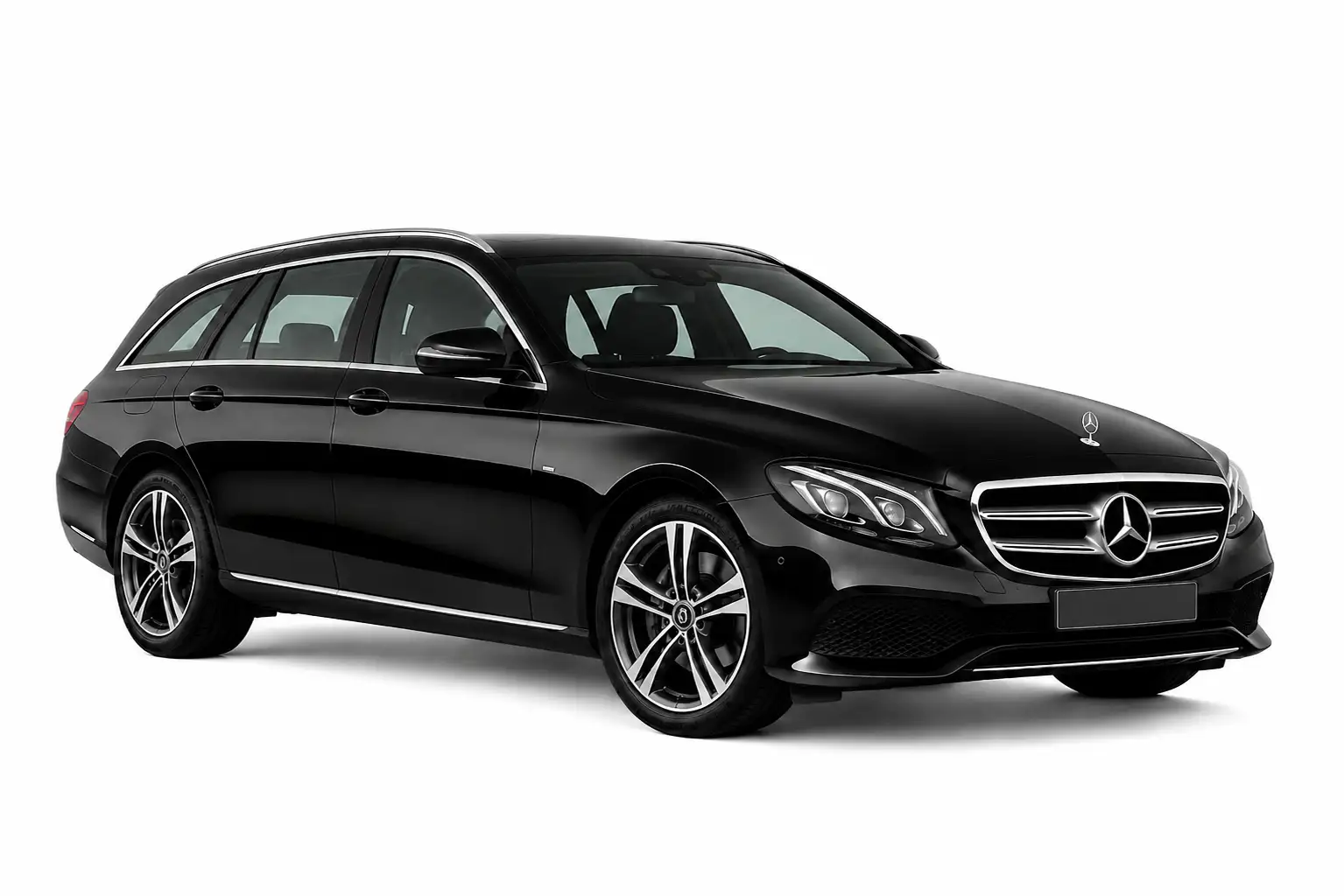 Mercedes E-Class estate of Alpinum Taxi in St. Anton am Arlberg